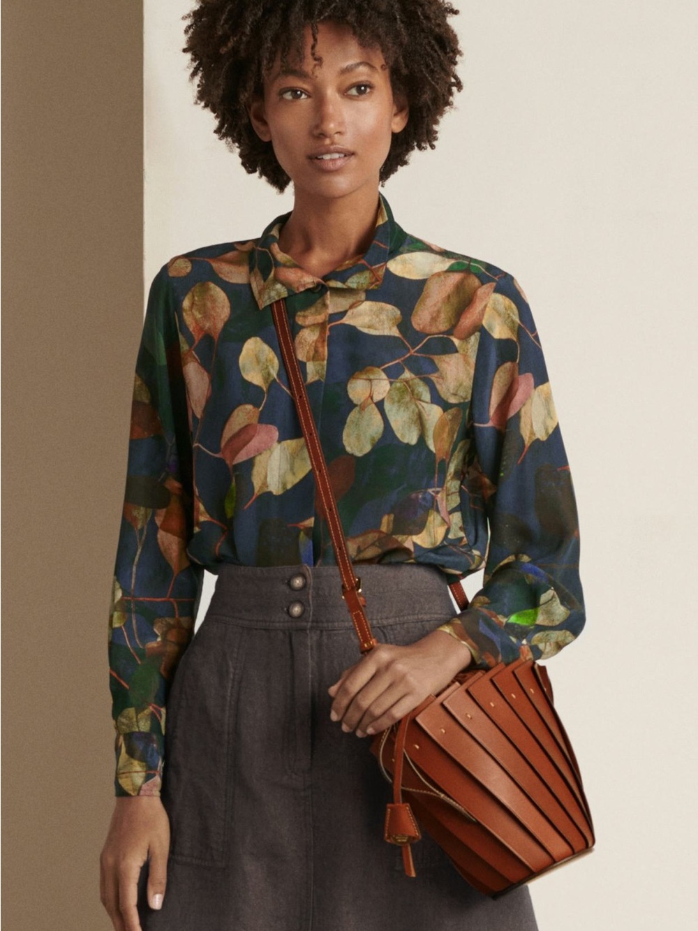 Poetry Printed Floral Silk Blouse
Silk crêpe de chine Sz 10